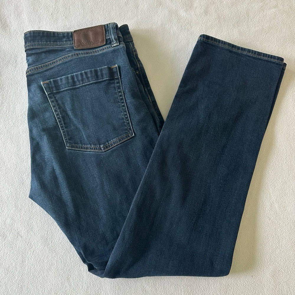 Revtown Automatic Jeans Men’s 36x32 Decade Denim Stretch Blue Whiskering